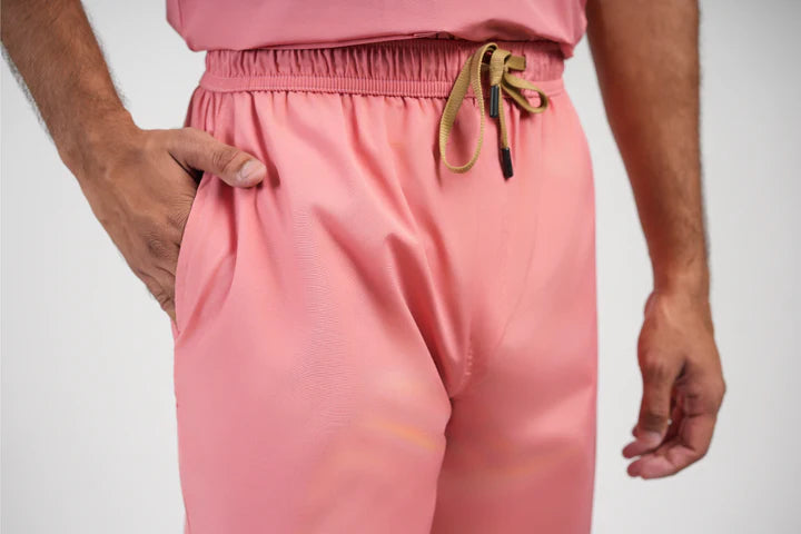 Male Scrub Suit - Pink