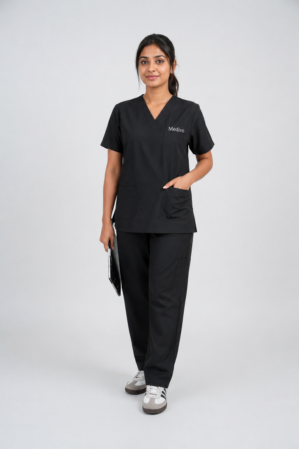 Female Scrub Suit - Black